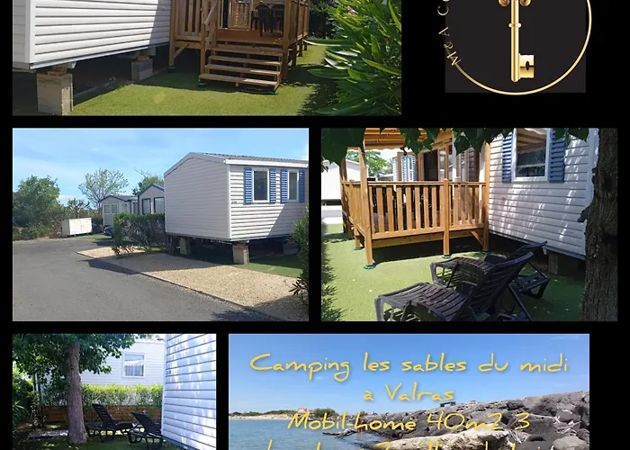 Les Sables Du Midi A キャンプ場 ヴァンドル・プラージュ